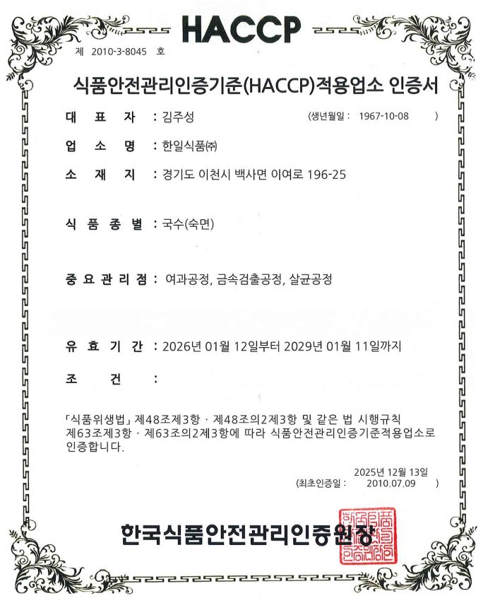 HACCP